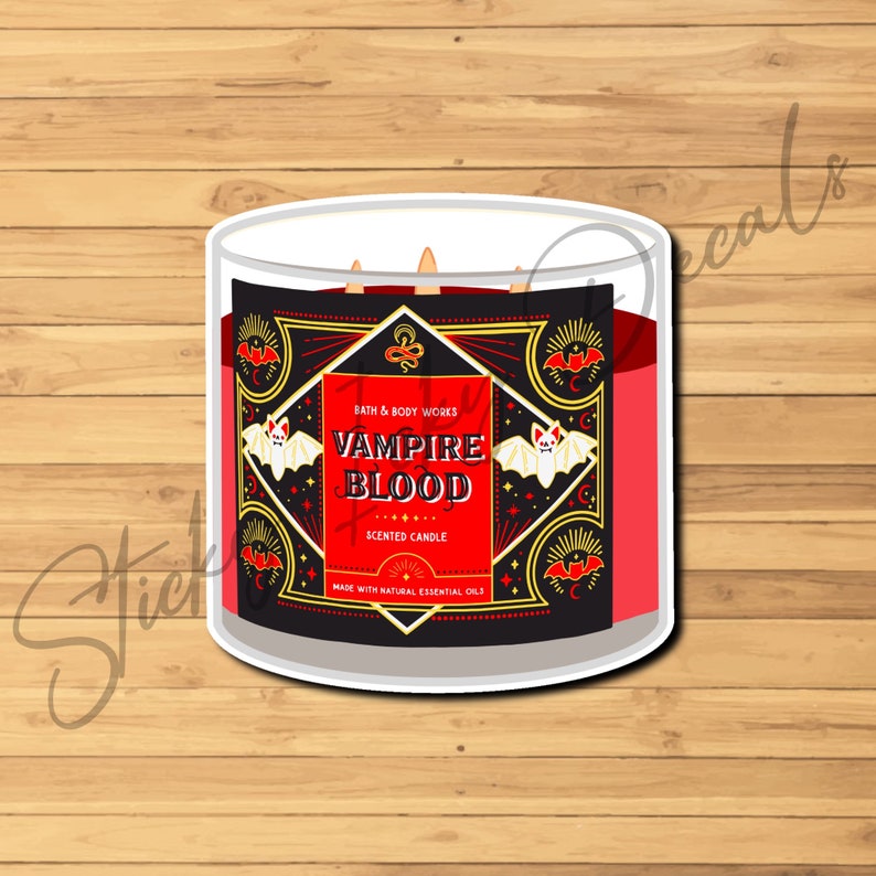Bath and Body Works Vampire Blood 3 wick Halloween Candle Etsy Bath and Body Works Vampire Blood 3 wick Halloween Candle Etsy
