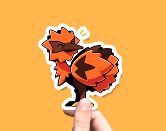 Naklejka Galarian Zapdos | Naklejka Pokemon