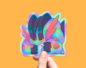 Mega Swampert Holograficzny I Naklejka Pokemon