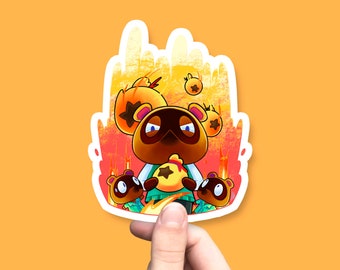 Animal Crossing | Naklejka Tom Nook