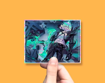 Naklejka League of Legends Viego | Naklejka holograficzna