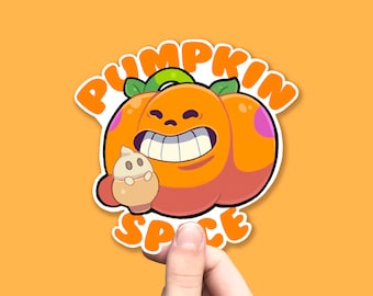 Naklejka Pumpkin Spice | Naklejka Halloween