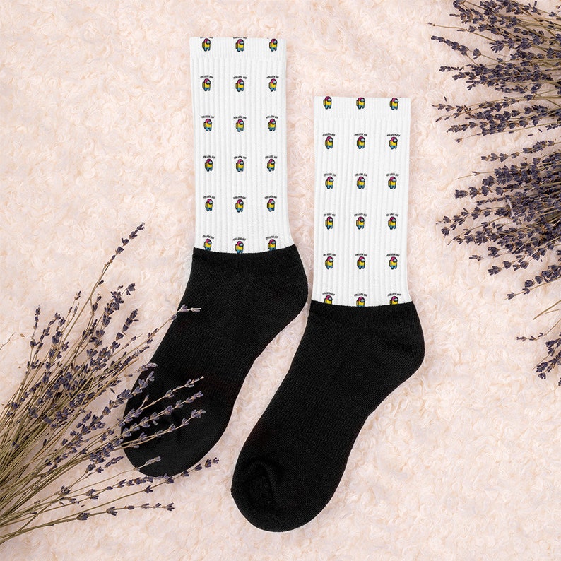 Among Us You look Sus Socks Etsy