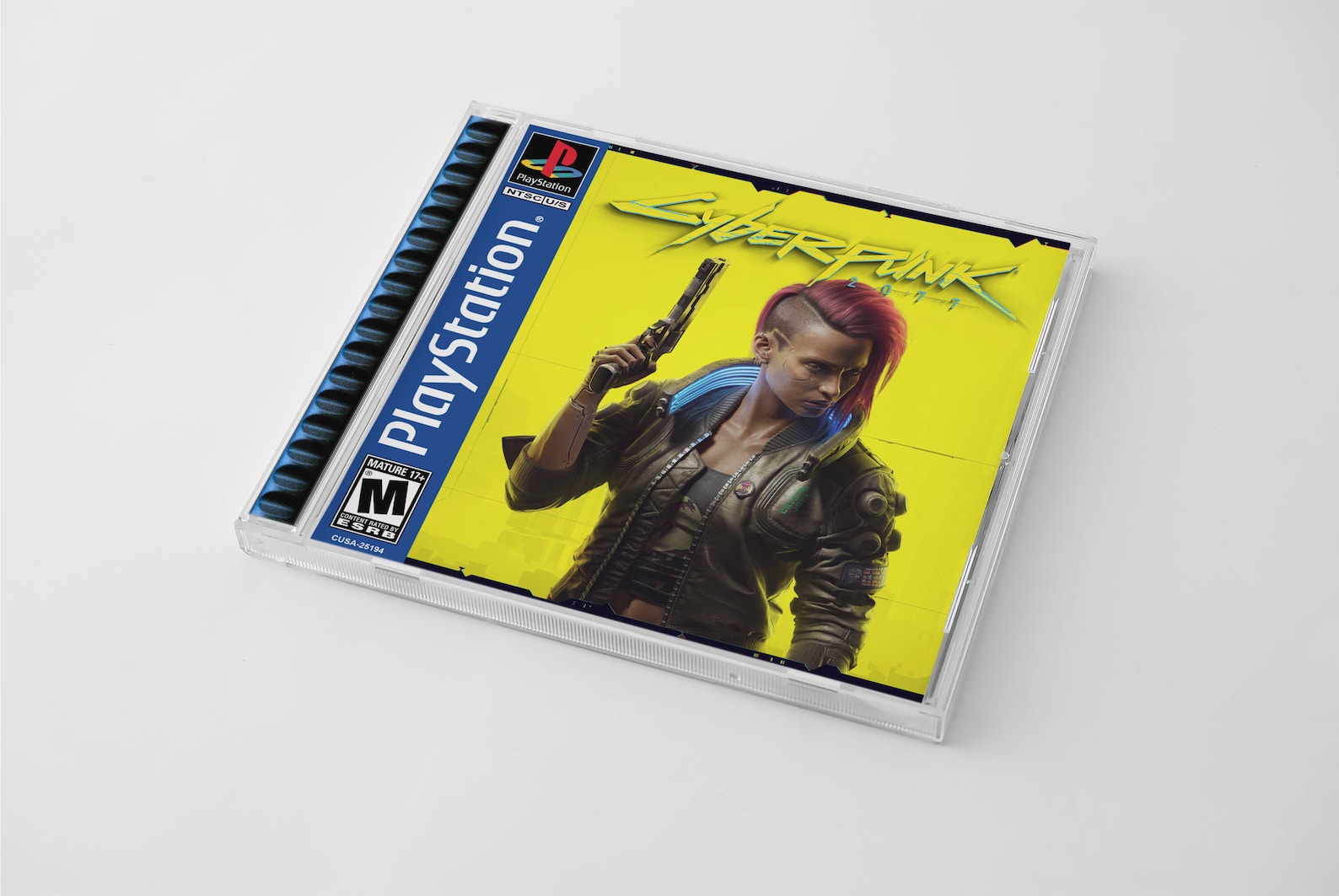 Cyberpunk 2077 custom disc case with doublesided cover Etsy
