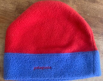 vintage patagonia fleece hat