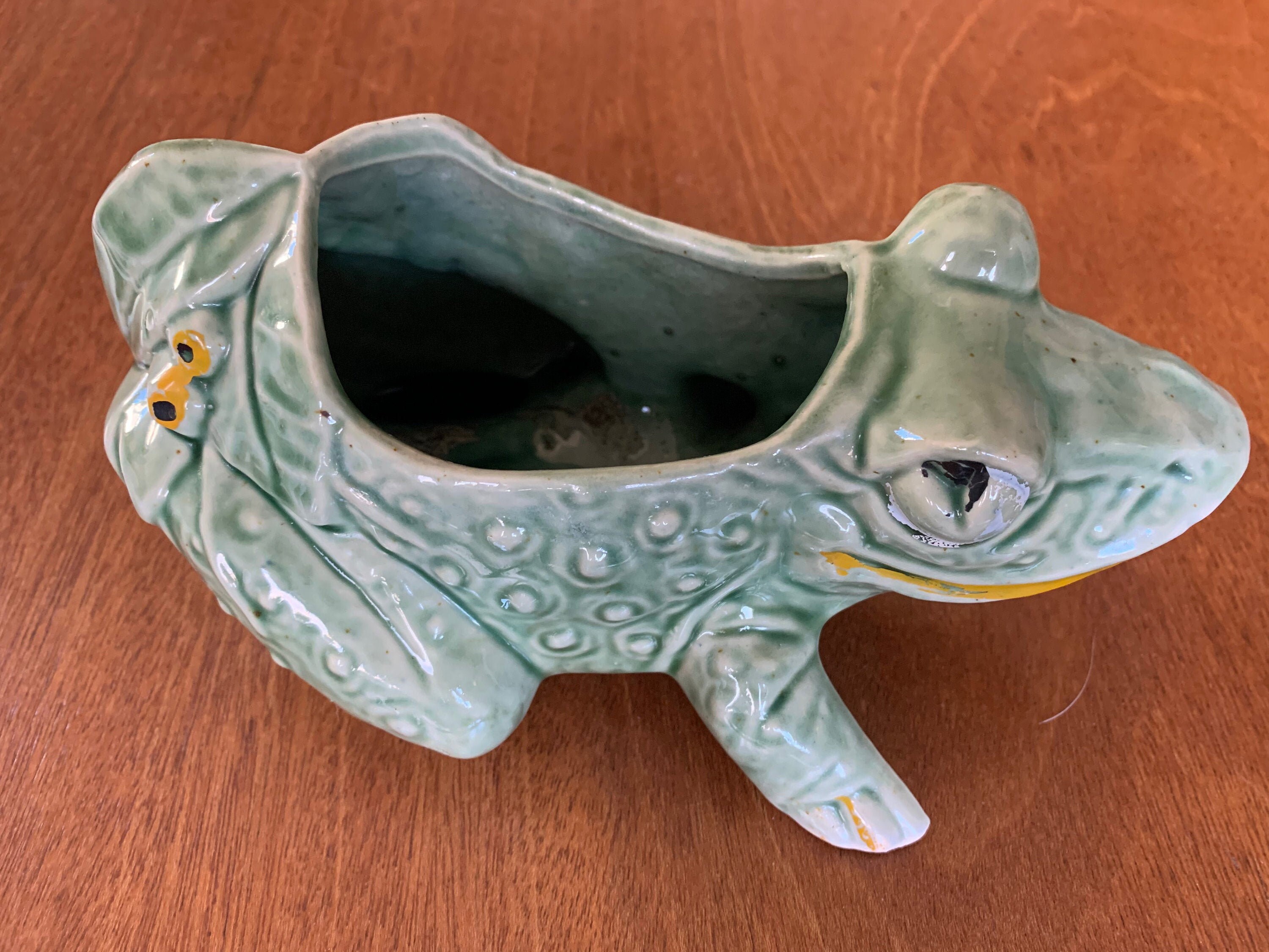 McCoy Pottery MidCentury Pottery Green Turtle McCoy Turtle Etsy