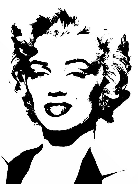 Marilyn Monroe Download SVG for Cricut Cutting File - Etsy