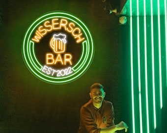 Rare NYC New York City Bar Pub Wall Decor Acrylic Box Neon Light Sign 14" 