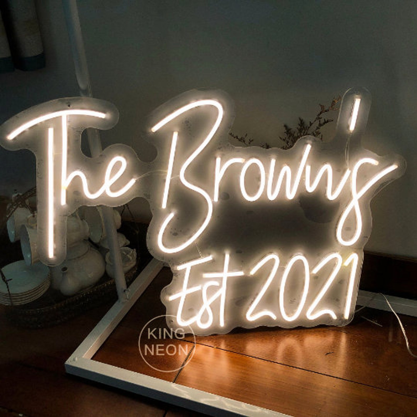 Wedding Neon Sign For Reception Wedding Decorations Custom Etsy