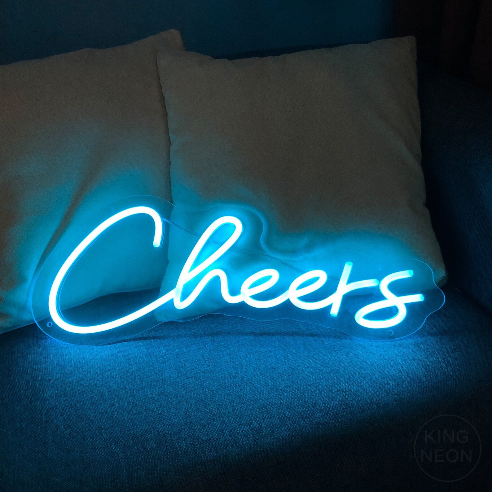 Cheers Neon Bar Sign Custom Neon Sign Home Bar Pub Party Etsy