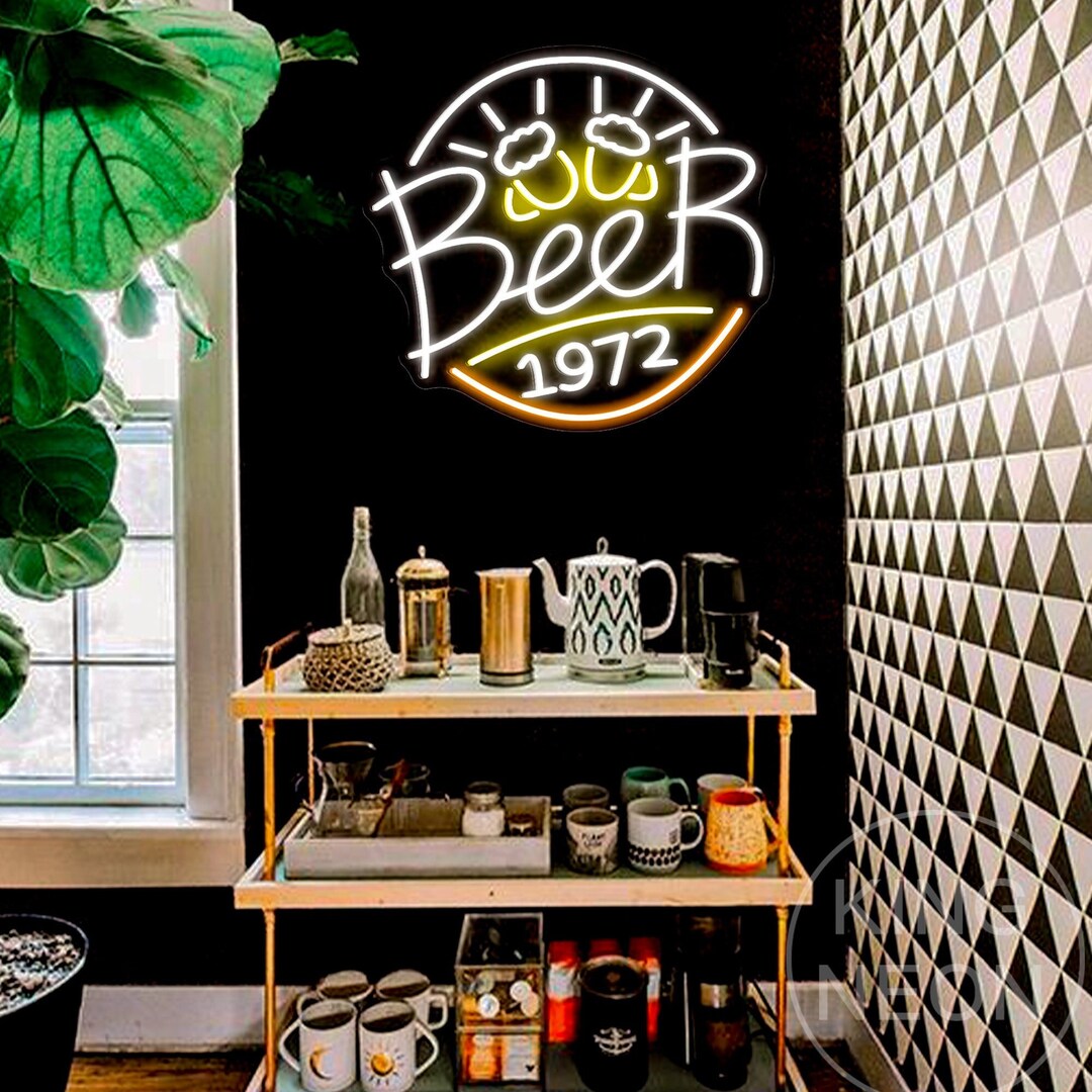 Custom Craft Beer Neon Sign,neon Bar Sign,led Lights Sign for Beer Bar