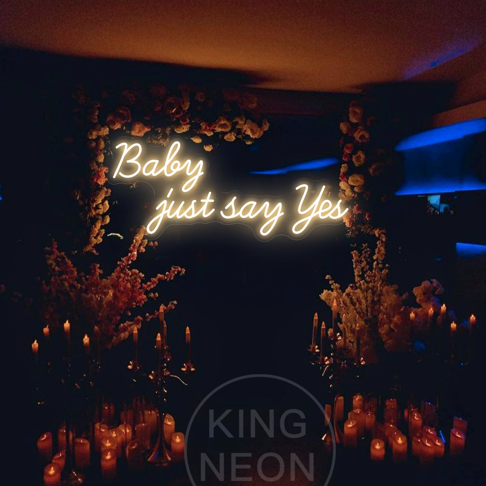 Image of Song Inspired Wedding Neon Sign