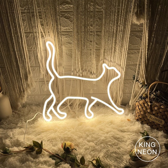 猫 ネオンサイン ライトNEON SIGN ビールバー 装飾壁 インテリア