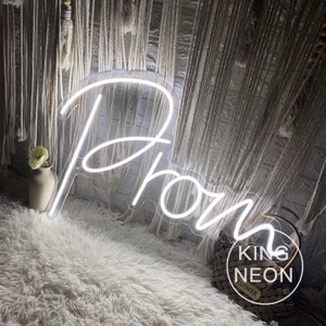 Prom Led Sign Prom Neon Sign for Graduation Party, Custom Prom Decor Wall Art, Class ...