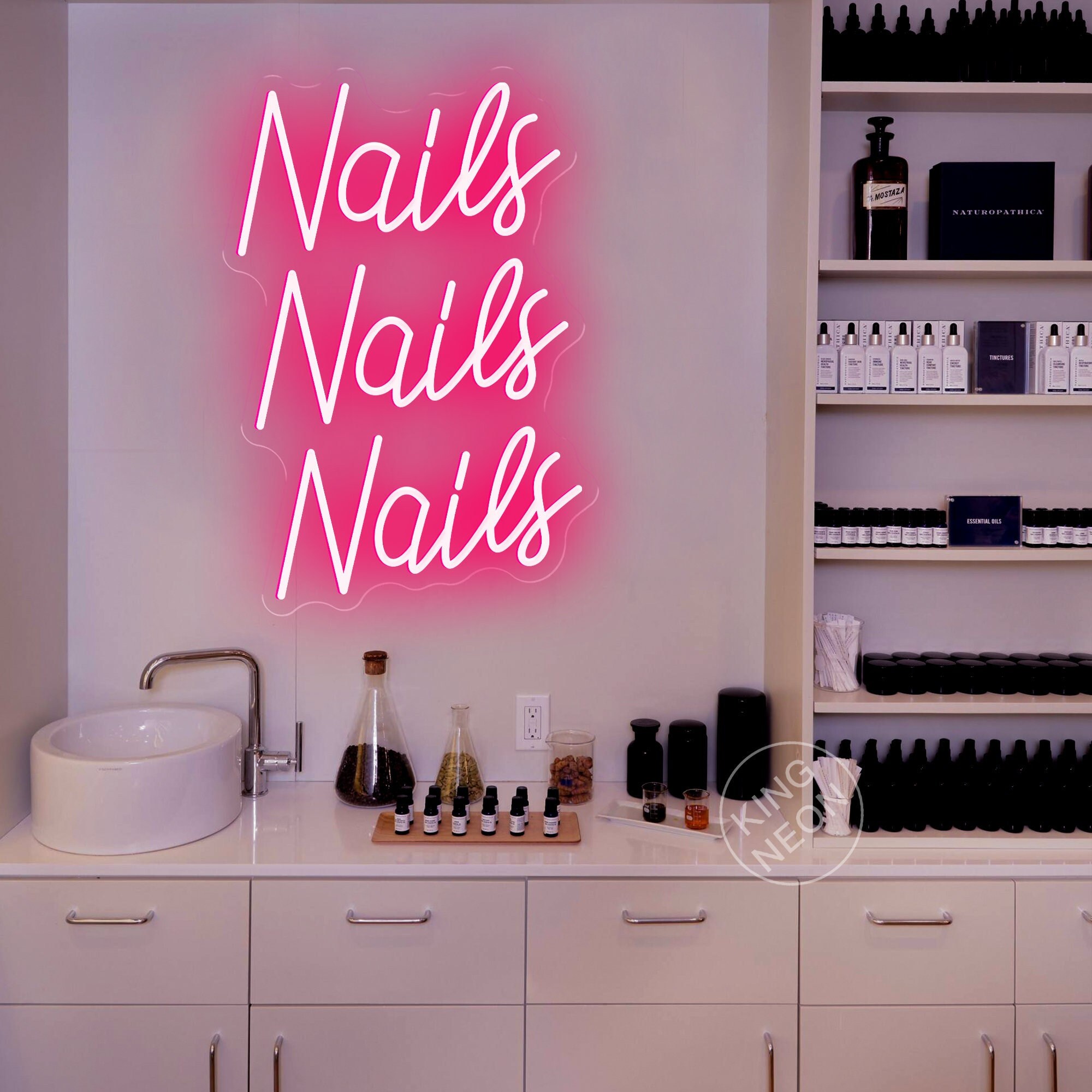 Everything Nails Custom Reception Sign, Nail Room Wall Decor, Nail Salon  Decor, Beauty Salon Sign, Nail studio wall art, Gifts f - AliExpress
