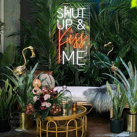 Garden 2024 neon lights