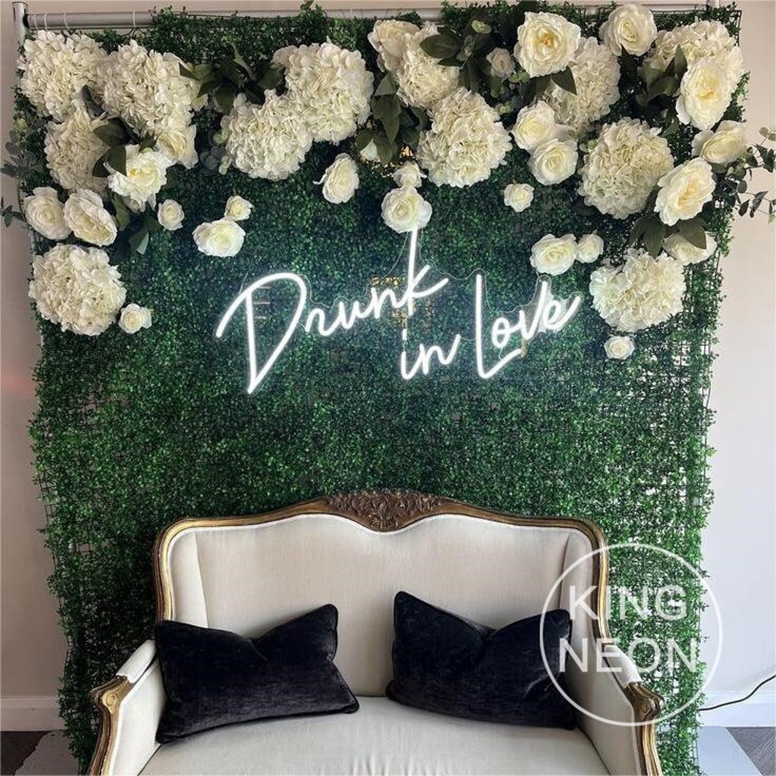 Image of Wedding Bar Area Neon Sign