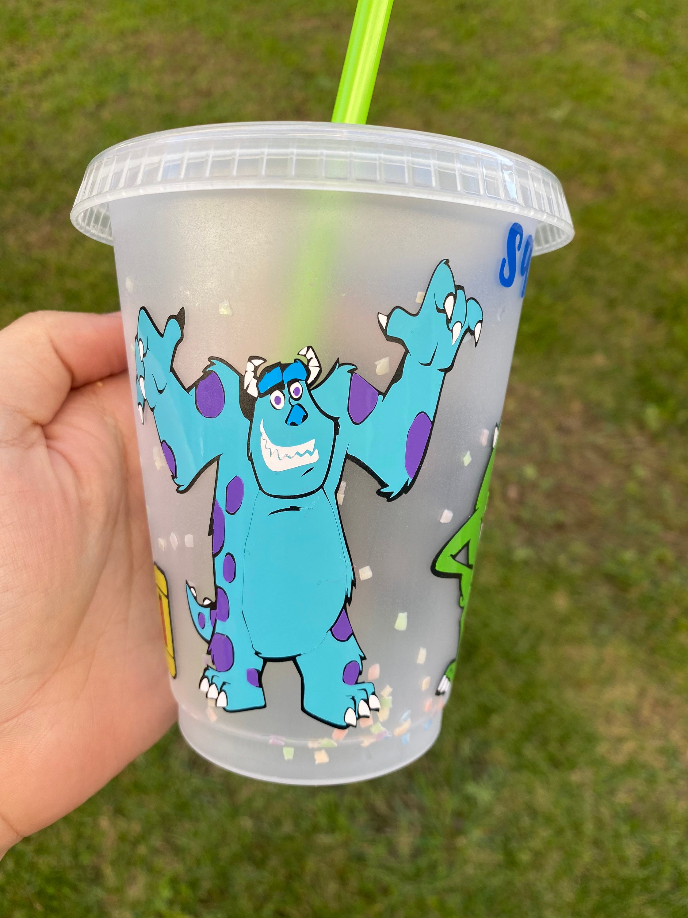 Monsters Inc Cup / Monsters Inc Kids Cup / Boo Grande Cup / Etsy