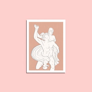 Hermes Sculpture Printable Wall Art , Rome Statue, Aesthetic Room Decor, Greek Mythology Art, Hermes Artwork, Bust Statue, Marble Print image 1