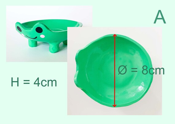 Empty Cup Frog Pockets in Defective Clay Reduced Price - Etsy France