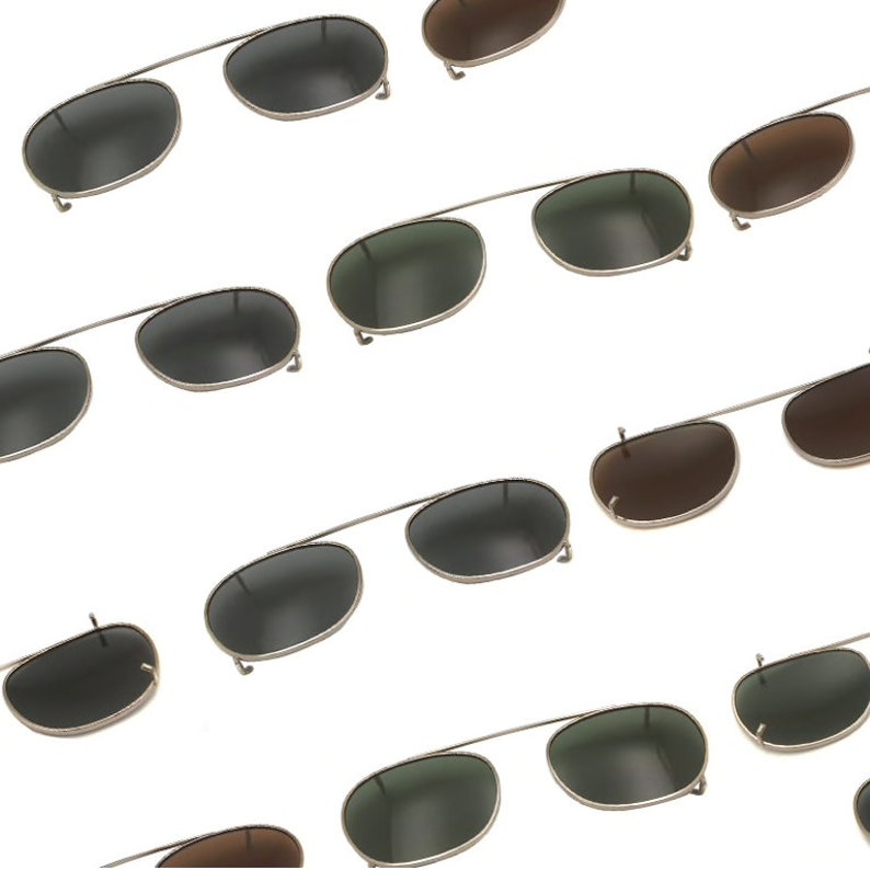 Tart Arnel Style Sunglasses Clip to fit 44 or 47 eyeglasses frame Johnny Depp image 2