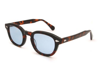 Lunettes de soleil James Dean Tart Arnel Style 44 ou 47 Tortoise Blue Lenses