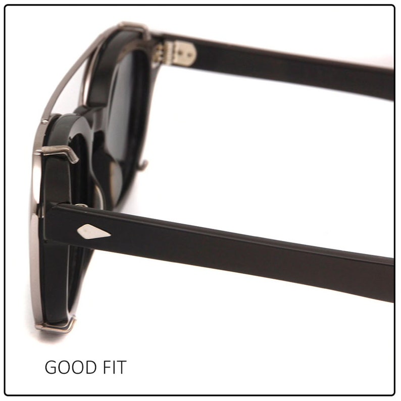 Tart Arnel Style Sunglasses Clip to fit 44 or 47 eyeglasses frame Johnny Depp image 5