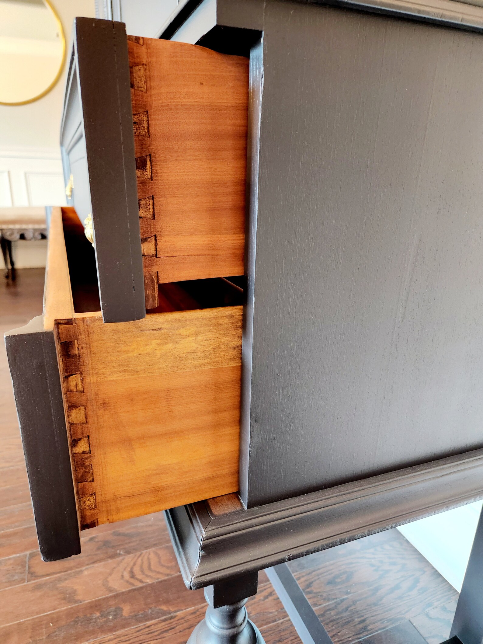 Antique Hutch/display Jacobean Hutch Etsy