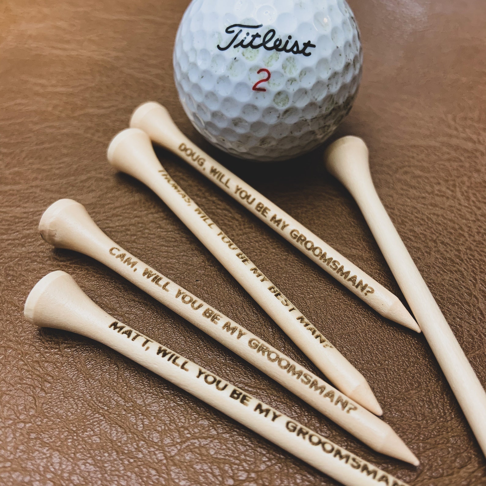 20 Personalized Golf Tees Wedding Favors Fathers Day Etsy