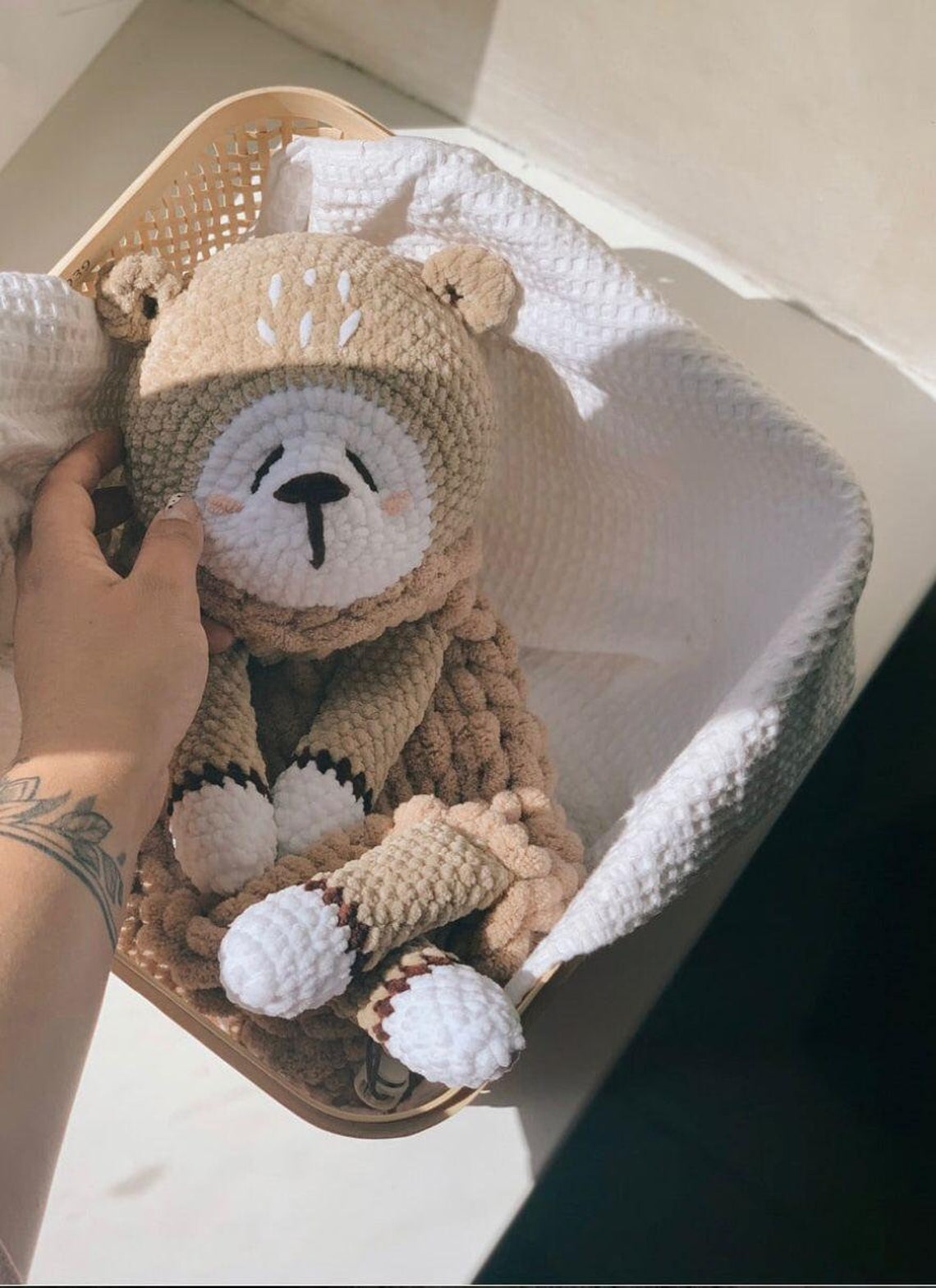 teddy bear net storage