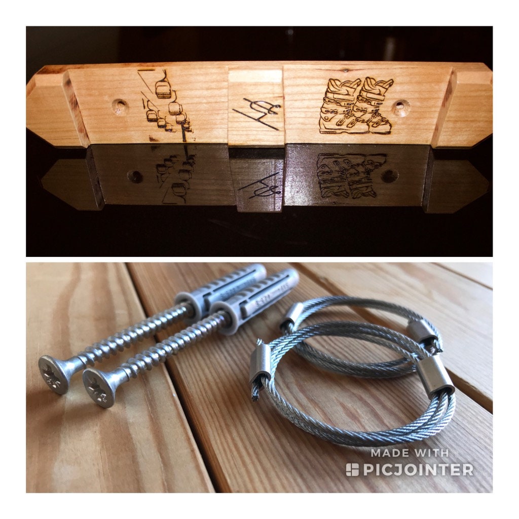 Ski Wandhalterung Skiständer Skiständer Skiständer | Etsy