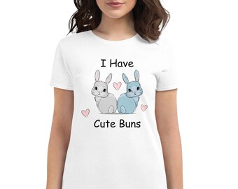 Tengo bollos lindos / Camiseta para Bunny Lover / Regalo para Rabbit Lover