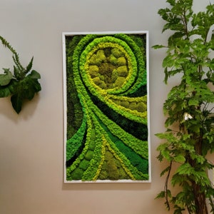 Moss wall art. Moss wall. greenwall. Moss frame. Preserved moss. Moss Art. Moss Wall Art, Nature Room Decor, moss picture