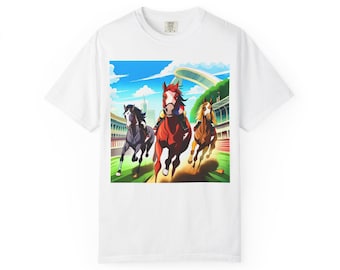 Horses Graphic Tee T-shirt | Horse Illustration, Ranch Riding Shirt