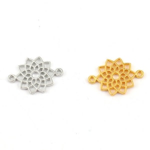 Flower Connector | Spring Connectors | 5 Connectors | 10 Connectors | 20 Connectors