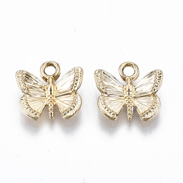 3D Butterfly Charm | Spring Charms | Butterfly Charms | Bulk Charms | Set of 5 Charms | Set of 10 Charms | Set of 20 Charms