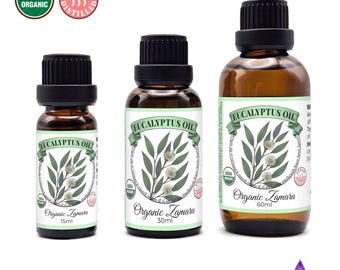 Ätherisches Eukalyptusöl – dampfdestilliert | 100% rein und natürlich | 15ml - 60ml