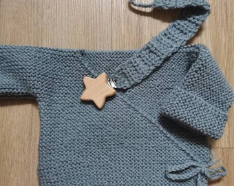 Brassiere Bebe Tricotee Main Etsy
