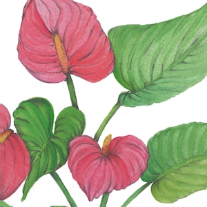 Watercolour prints / Tropical Vibes / Printables