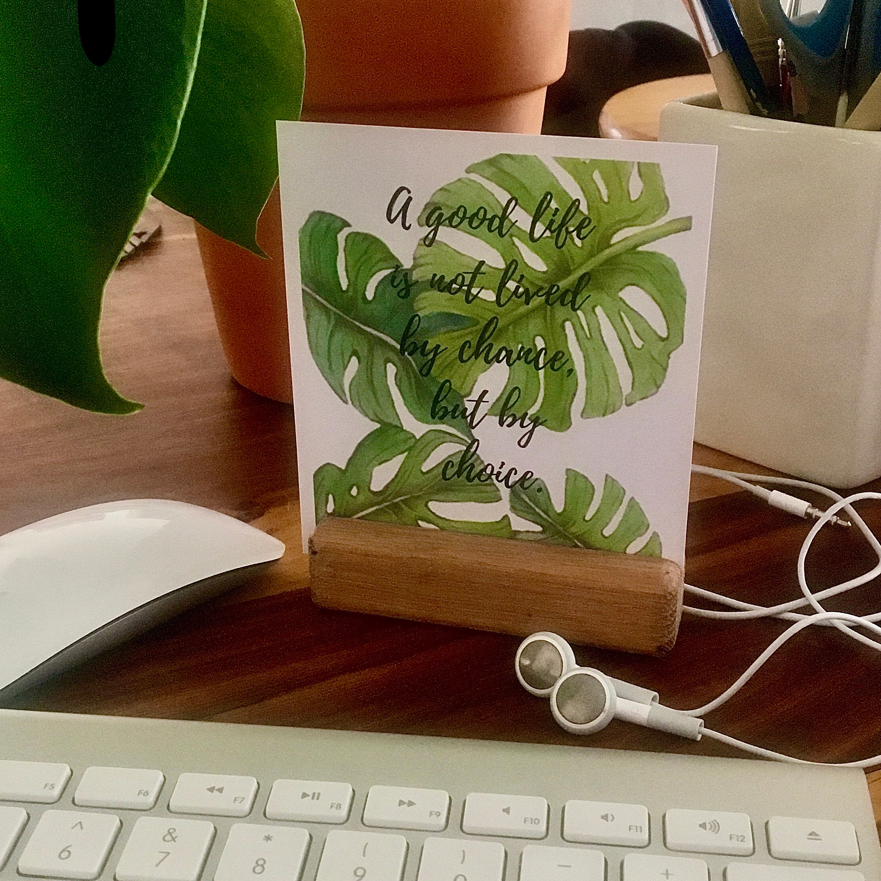 Tropical Vibes Encouragement Quote Card Gift Sets Etsy UK