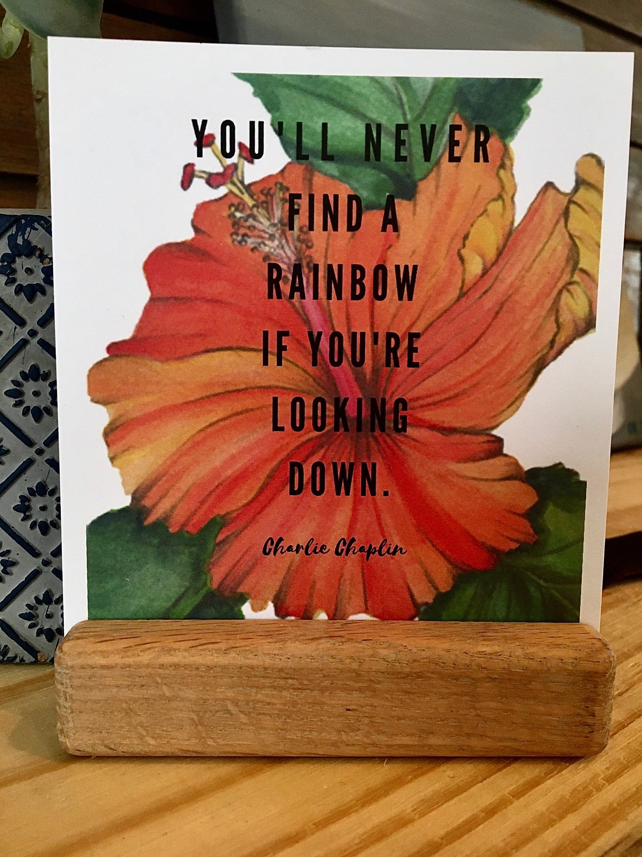 Tropical Vibes Encouragement Quote Card Gift Sets Etsy UK