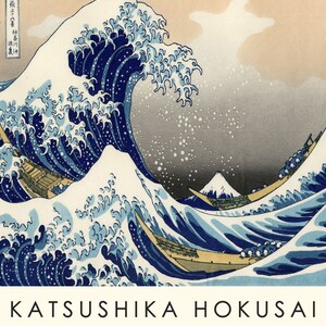 The Great Wave off Kanagawa by Hokusai Museum | Poster | Wall Art | Home Decor |