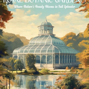 Great Britain, Royal Botanic Gardens 2 | Poster | Wall Art | Home Decor |