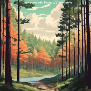Great Britain, Cannock Chase 3 | Poster | Wall Art | Home Decor |