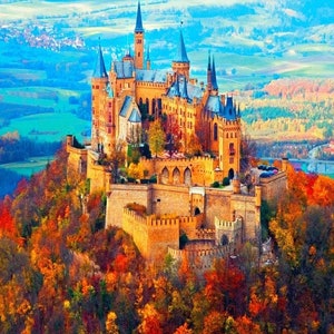 Neuschwanstein Castle | Poster | Wall Art | Home Decor |