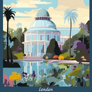 Great Britain, Royal Botanic Gardens | Poster | Wall Art | Home Decor |