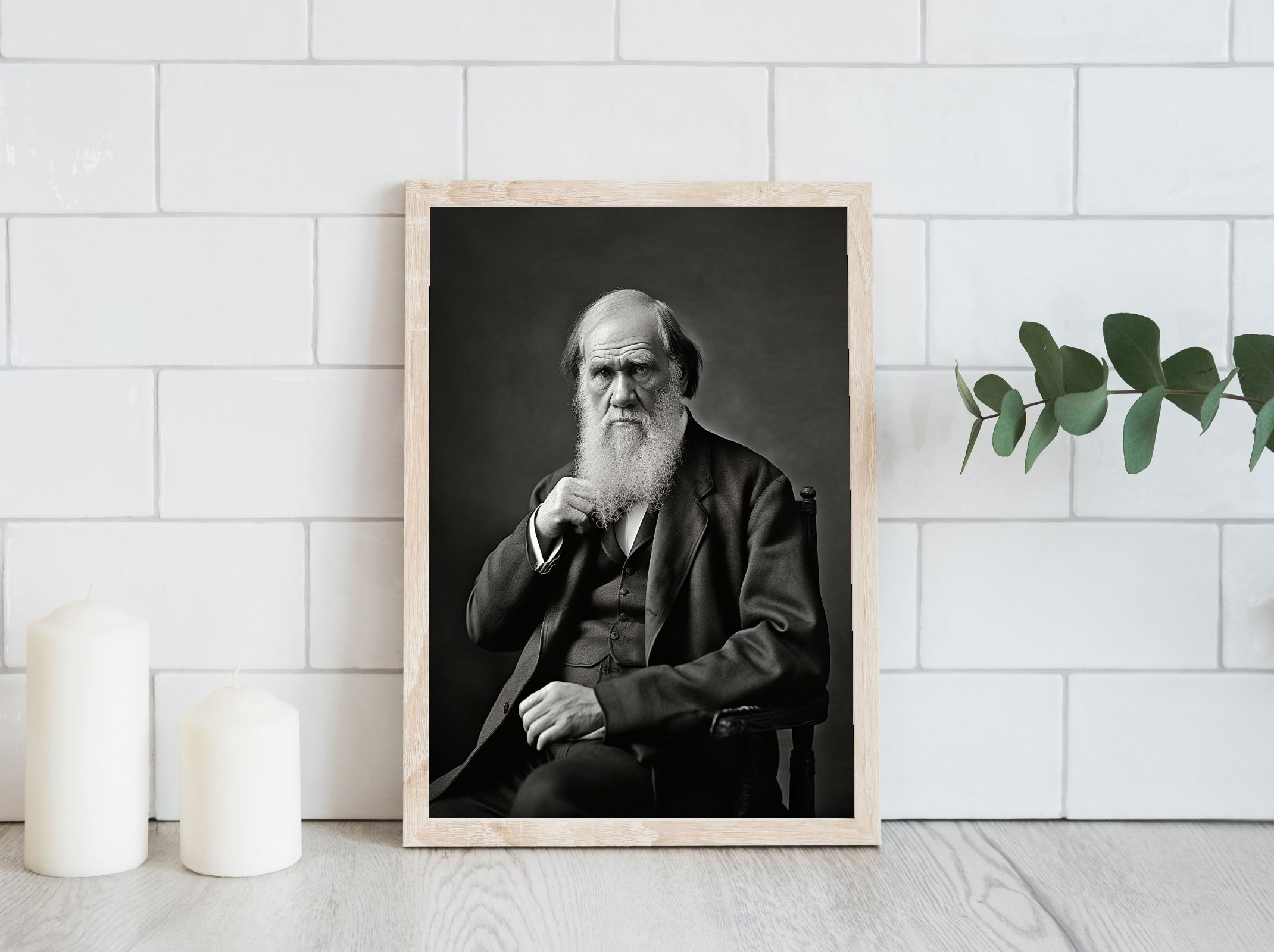 Charles Darwin | Poster | Wall Art | Home Decor | - Etsy