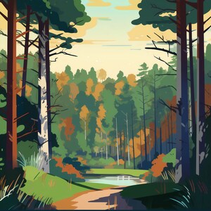 Great Britain, Cannock Chase 2 | Poster | Wall Art | Home Decor |