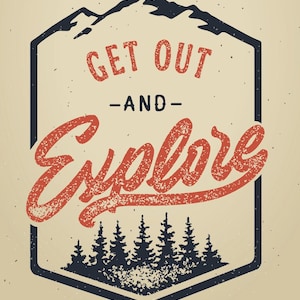 Explore Travel | Poster | Wall Art | Home Decor |