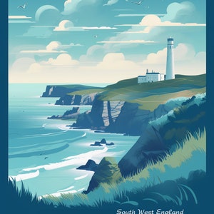 Great Britain, Cornwall Coast | Poster | Wall Art | Home Decor |